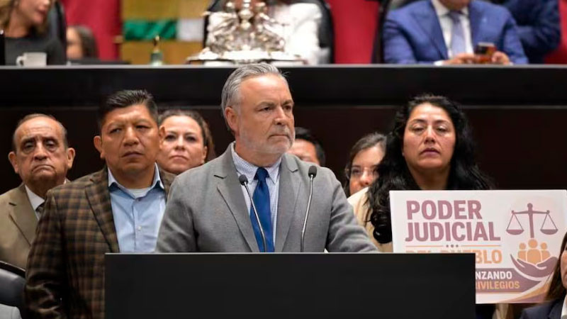 Morenista rechaza reserva de su copartidario para la reelección de magistrados del TEPJF 
