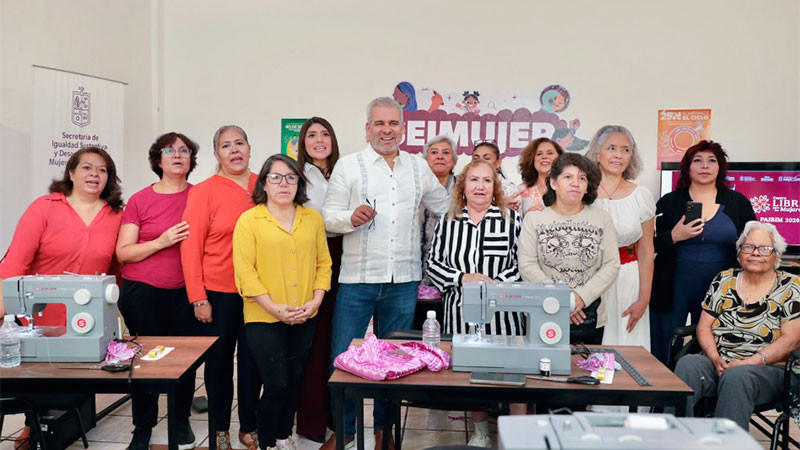 Abre sus puertas primer Centro Libre en Morelia; proyecta beneficiar a más de 3 mil mujeres: Bedolla 