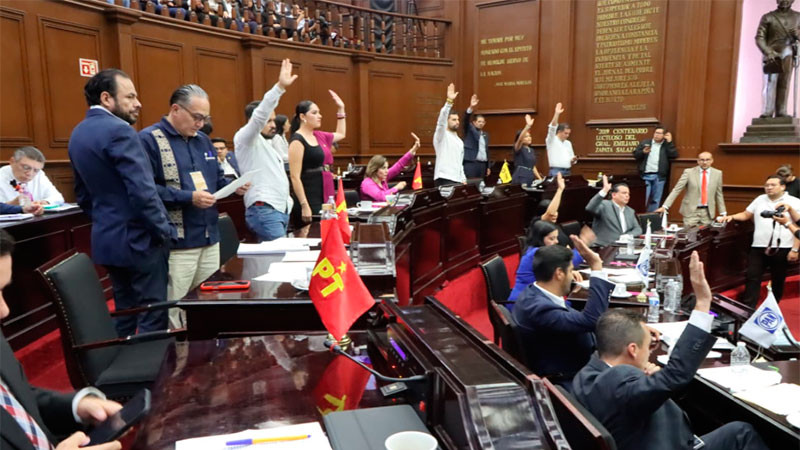 Fortalece 76 Legislatura pluralidad, participación y equilibrio democrático en los ayuntamientos de Michoacán 