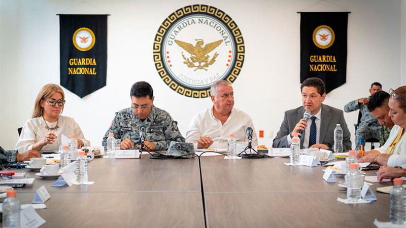  Presenta Poder Judicial de Michoacán avances en justicia penal oral durante Mesa Ciudadana de Seguridad y Justicia Región Morelia 