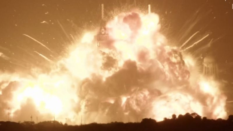 Falla en prueba provoca explosión de cohete de Blue Origin en Florida  