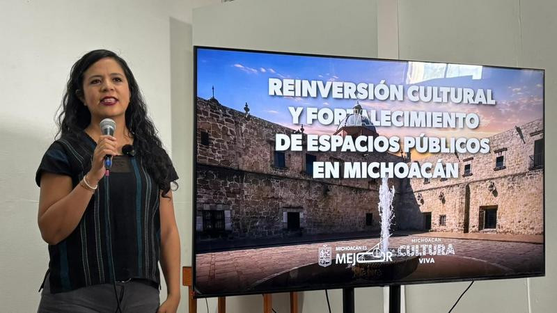 Cultura Michoacán recaudó más de 2 millones de pesos por renta para eventos; se reinvirtió para rehabilitarlos: Tamara Sosa 