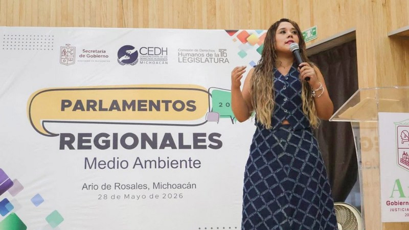 Escuchar a la ciudadanía es fundamental para fortalecer los derechos humanos: Xóchitl Ruiz en Foro Regional en Ario de Rosales 