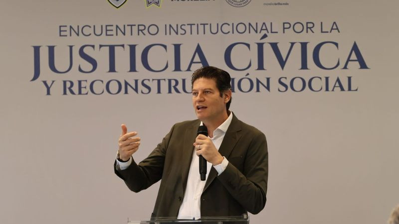 Modelo de Justicia Cívica reeduca a la sociedad y previene accidentes: Alfonso Martínez Alcázar 