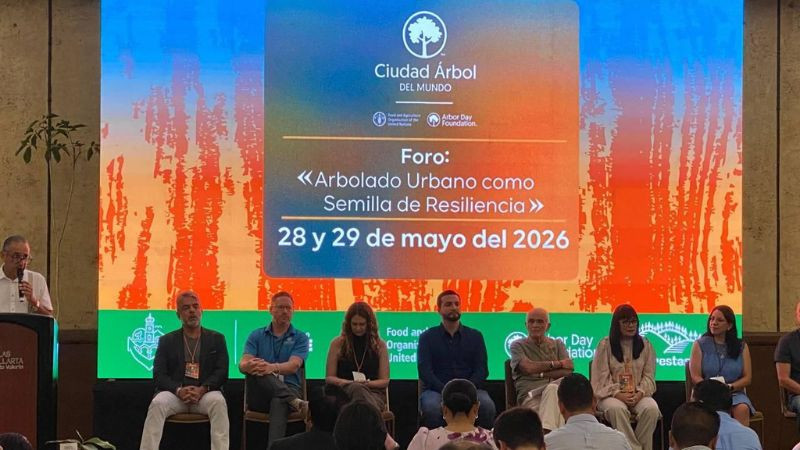 Gobierno de Morelia participa en foro internacional sobre resiliencia ambiental 