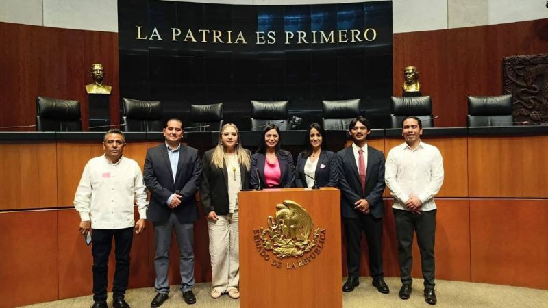 Lucila Martínez reconoce liderazgo de Araceli Saucedo al asumir presidencia de la Comisión Interparlamentaria de la Alianza del Pacífico en el Senado 