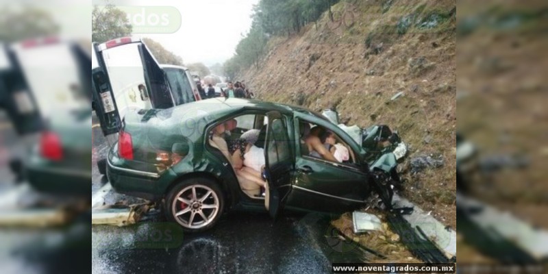Detienen a presunto involucrado en accidente que dejó 8 muertos en la Autopista Siglo XXI 