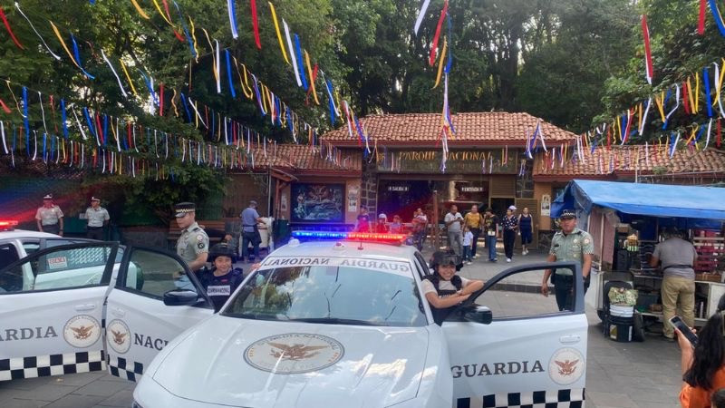 Ejército y Guardia Nacional acercan sus actividades a la ciudadanía con exposición en Uruapan 