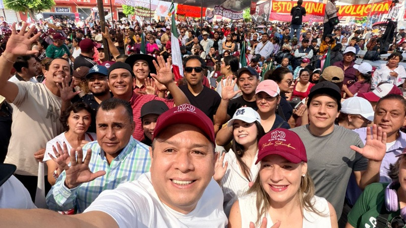 Con Claudia Sheinbaum soberanía, transformación y amor al pueblo: JC Barragán 