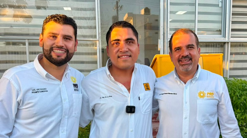 Refrenda PRD Michoacán unidad con partidos locales durante aniversario del PRD Baja California 