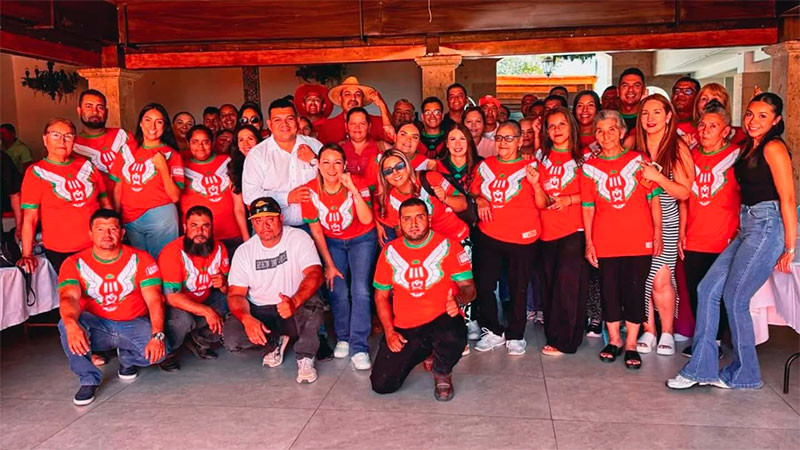 Taller de participación ciudadana reúne a liderazgos naranjas en Jiquilpan 