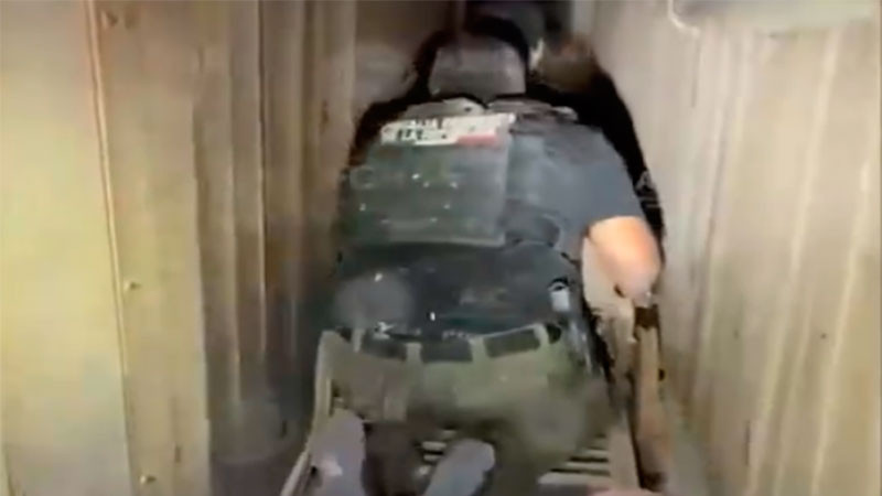 Localiza la FGR un túnel clandestino en Tijuana, Baja California 
