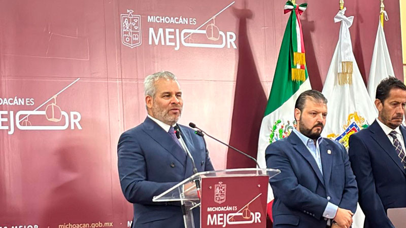 Crimen organizado busca impedir autogobierno en Pomaro, expone Bedolla 