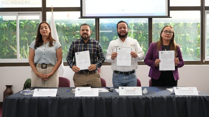 “La firma de convenios fortalece el marco de Derechos Humanos en las instituciones”: Josué Mejía 