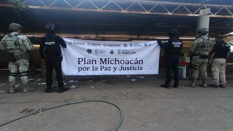 Desactivan palenque clandestino en La Ruana, Michoacán 