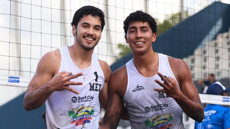 México gana oro en el Tour NORCECA de Voleibol de Playa en El Salvador 