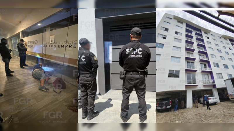 Asesta FGR golpe a la Red del Caballito, facturera que movió más de 12 mil millones de pesos en Jalisco, Michoacán y otros 5 estados; FGR captura a presuntos líderes 