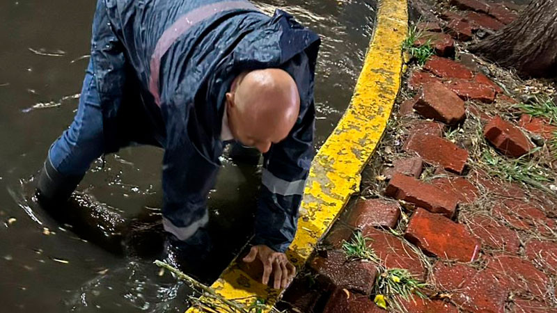 Atiende Gobierno de Morelia contingencias por lluvia 