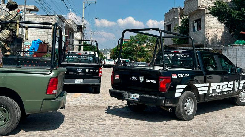 Ejecutan cateo en la colonia Patria Nueva, en Querétaro capital 