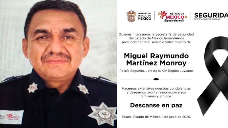 Hallan sin vida a jefe regional de Policía, en Tejupilco, Edomex 