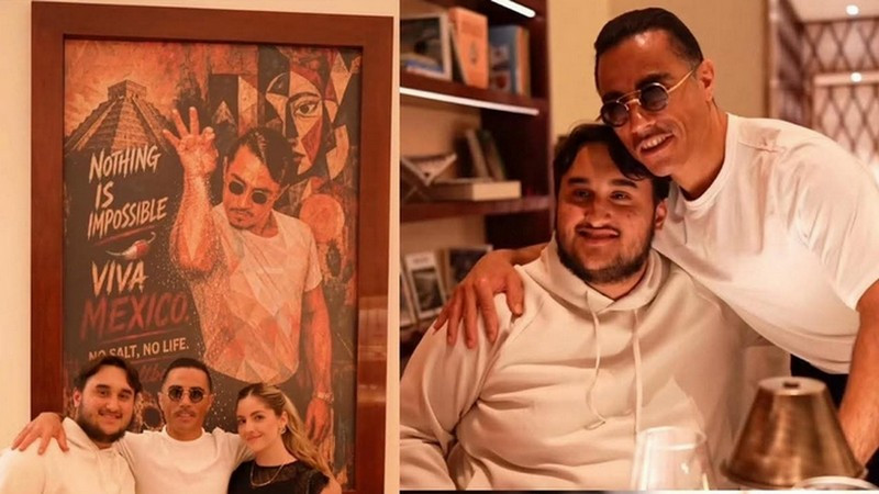 Hijo de AMLO desata críticas por visita a exclusivo restaurante de Salt Bae 