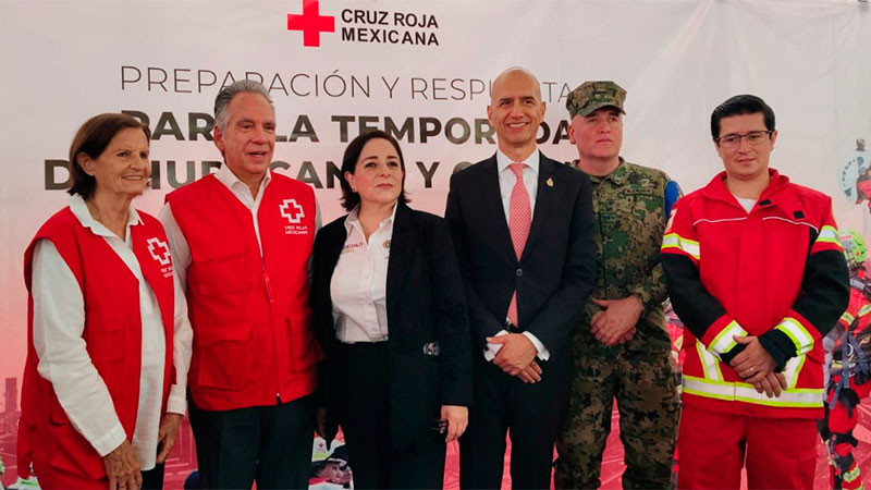 Reafirman su compromiso de trabajo conjunto la CNPC y la Cruz Roja Mexicana para la atención de emergencias en el país 