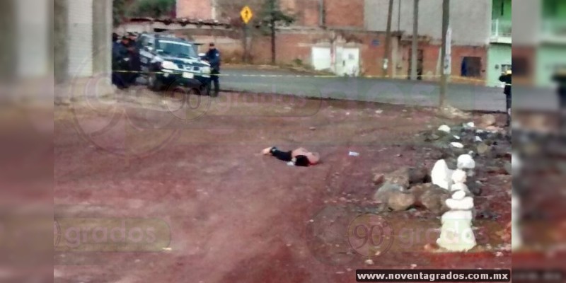 Localizan cadáver baleado en La Piedad, Michoacán 