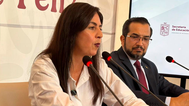 Diálogo con la CNTE es permanente, clases siguen con normalidad: Gaby Molina 