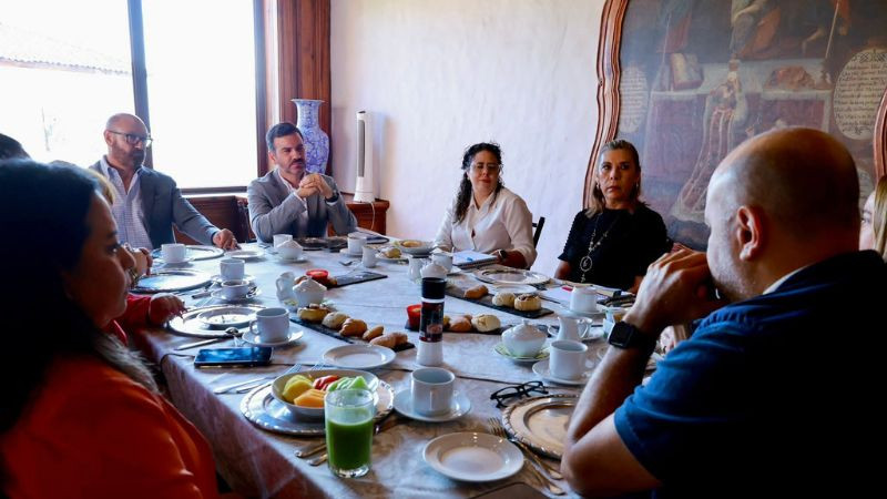 Escucha y trabajo conjunto fortalecen al turismo de Morelia; Yankel Benítez se reúne con hoteleros 