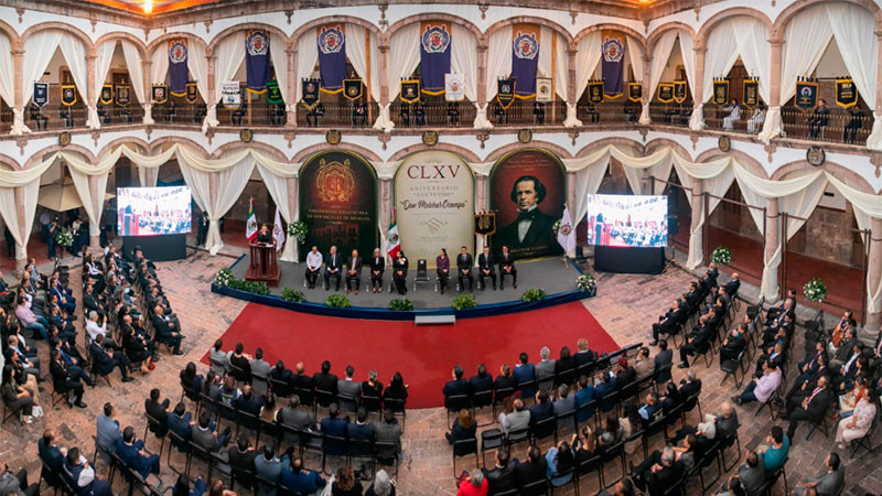 Construimos, desde la Universidad Michoacana, un legado que sobrevivirá a nuestra partida: Yarabí Ávila  