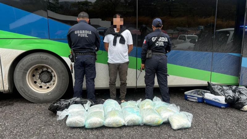 Guardia Civil asegura más de 27 kilos de estupefacientes en la Siglo XXI 