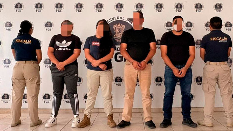 Por presunta evasión de preso, aprehenden a cuatro elementos de la Policía de Investigación de Michoacán 