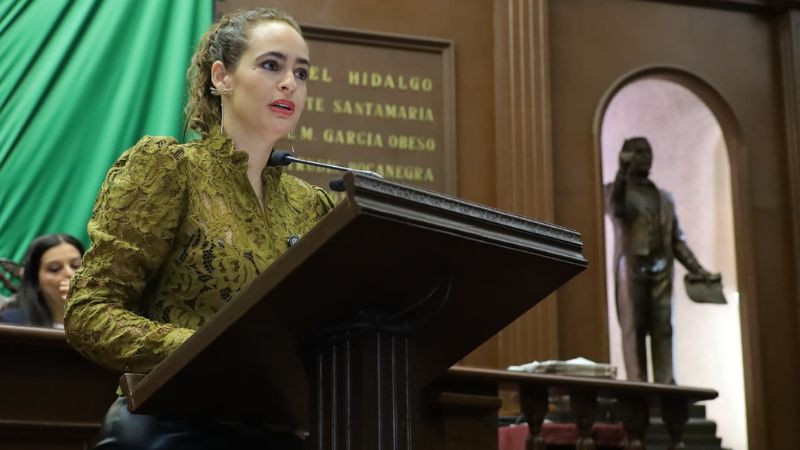 Por las vidas que importan, propone Sandra Arreola la “Ley Vicente” en Michoacán 