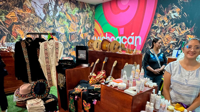 Michoacán lleva su riqueza productiva y artesanal a Punto México 