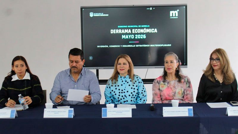 Presenta Sefeco balance económico de mayo con resultados históricos para Morelia 