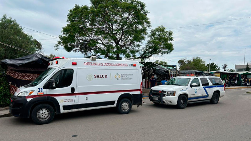 Motociclista embiste a adulto mayor en la avenida Tlaloc del municipio de Querétaro; se encuentra grave  