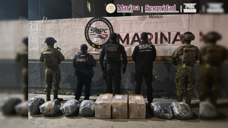 Golpe al crimen en Baja California: autoridades federales aseguran 150 kilos de estupefaciente 