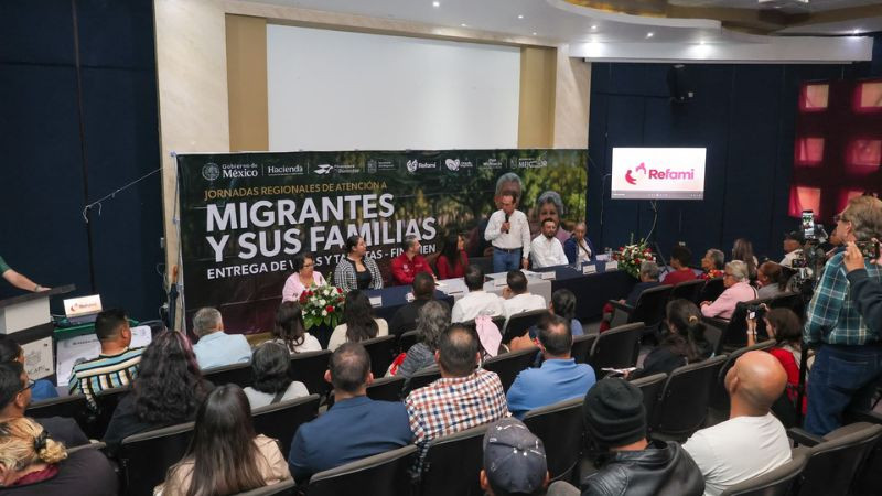 Semigrante entrega cerca de 90 visas en una semana; concluye jornada regional en Zacapu 