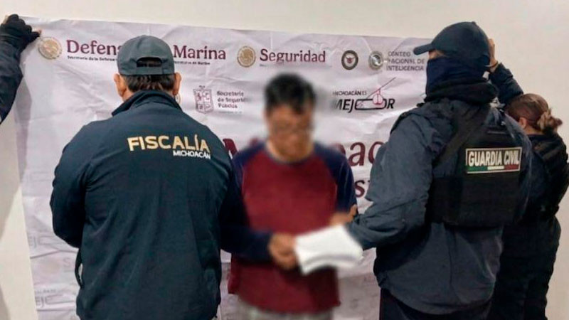 Cae profesor acusado de violar a una menor de edad en Tlalpujahua, Michoacán 