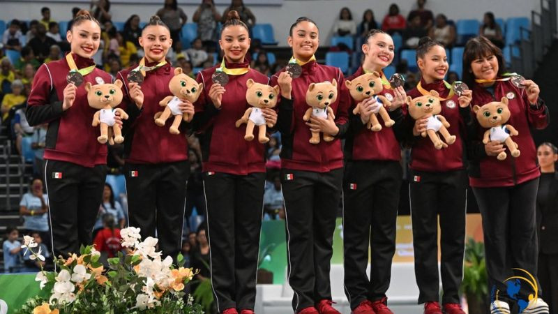 México obtiene medalla de bronce en el Panamericano de Gimnasia Rítmica de Río 2026 