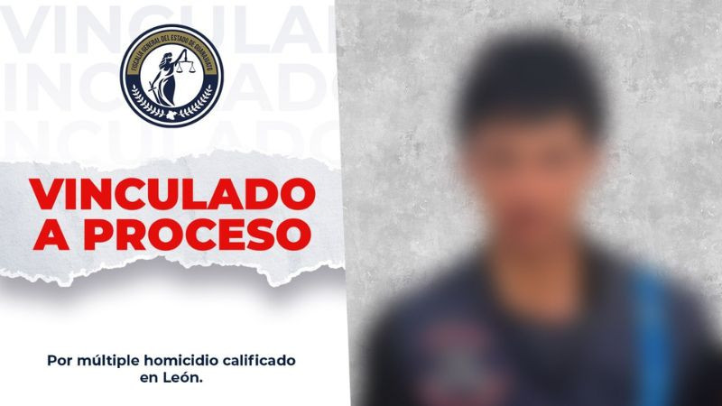 Vinculan a proceso a presunto responsable de homicidio múltiple en León 
