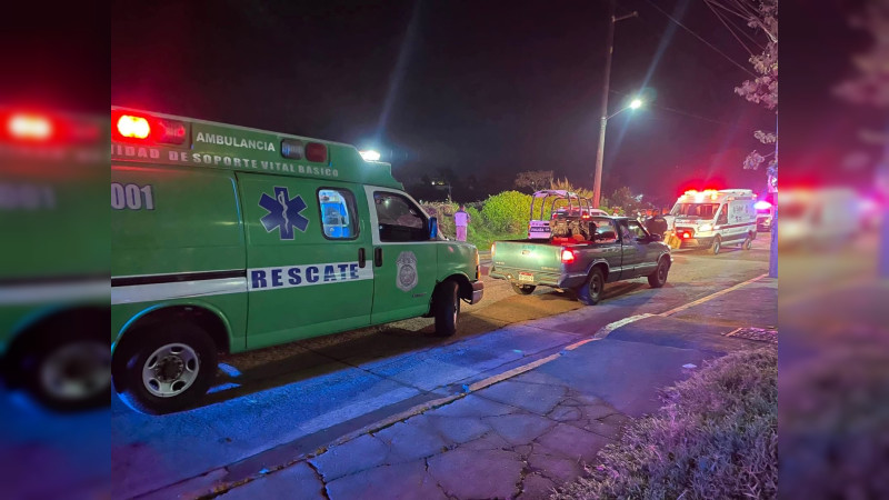 Hombre baleado muere camino a un hospital en Uruapan, Michoacán  