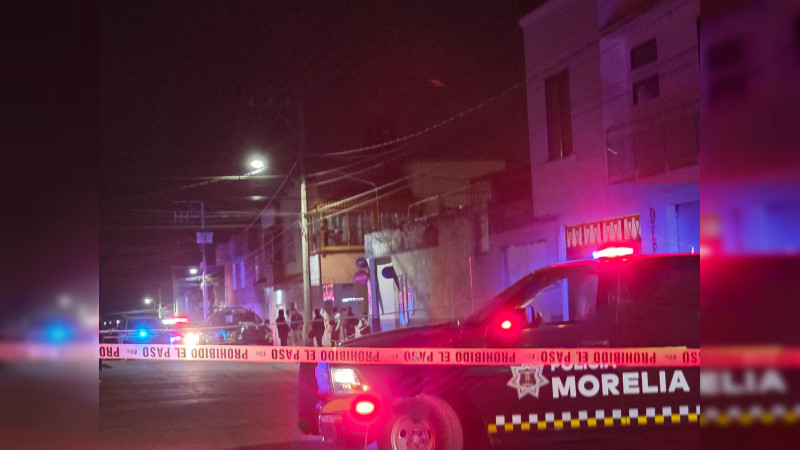 Balean a hombre en disputa vecinal en Morelia, Michoacán 