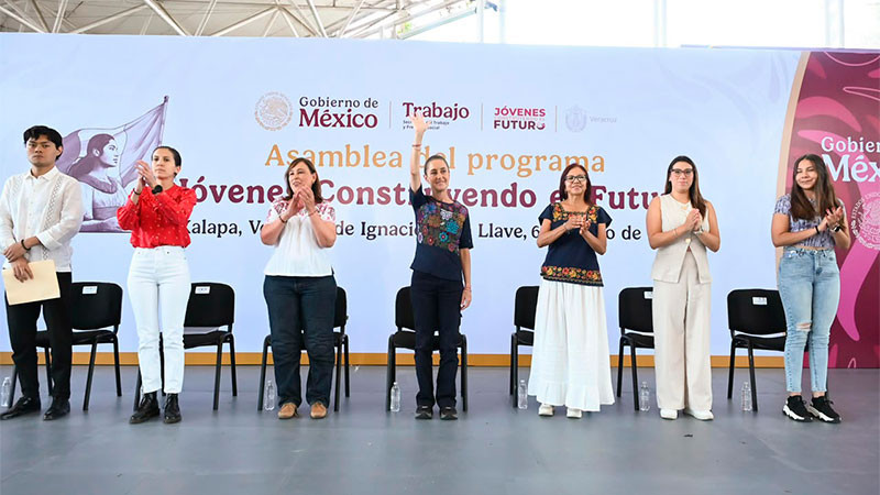 Sheinbaum destaca impacto de Jóvenes Construyendo el Futuro; suma 3.5 millones de beneficiarios 
