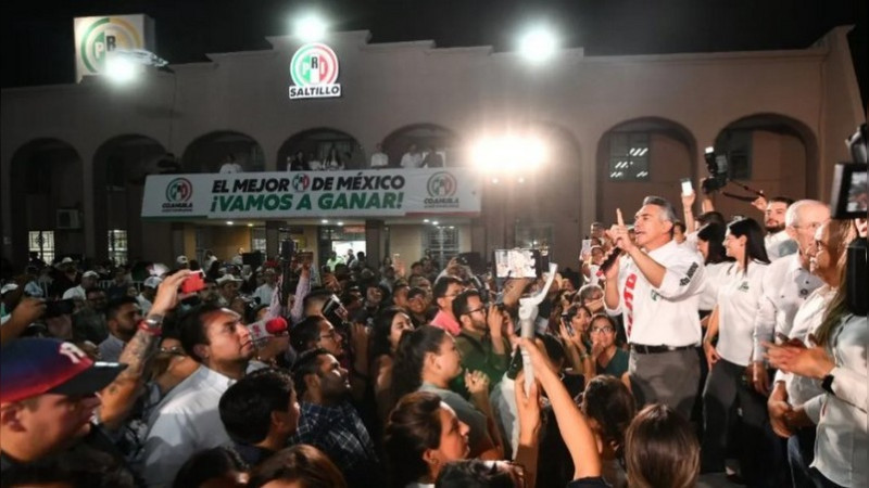 En tiempos del Mundial, golean a Morena: PRI-UDC arrasa en Coahuila y obtiene los 16 distritos del Congreso local 