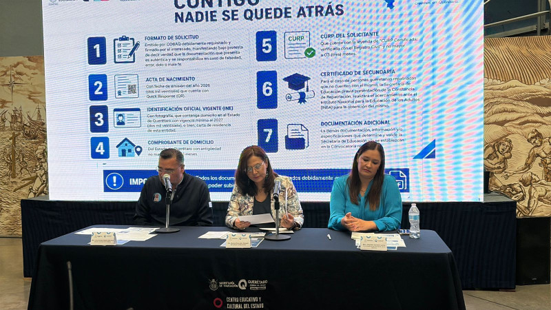 Abre SEDEQ convocatoria para el programa Contigo, Nadie Se Quede Atrás 2026 