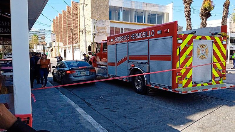 Explosión por presunta fuga de gas deja ocho lesionados en nevería del Centro de Hermosillo 