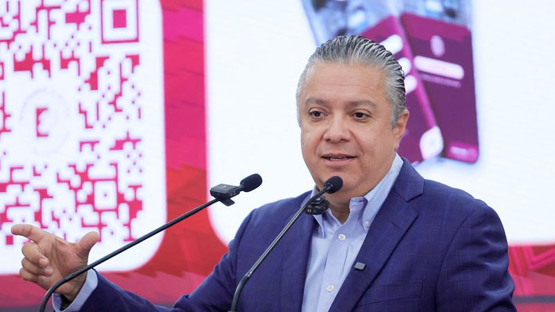 Ya está disponible la licencia de conducir digital en Michoacán: Luis Navarro 