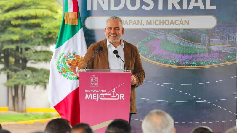Rehabilitación del Boulevard Industrial impulsará inversión y empleo en Uruapan: Bedolla 