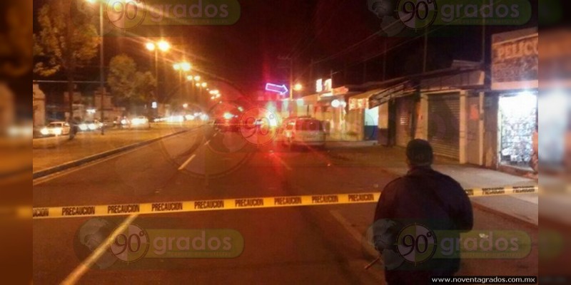 A tiros asesinan a dos hombres en Uruapan 